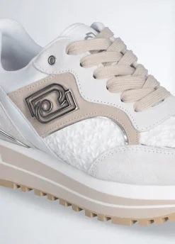 Liu Jo Sneakers à plateforme avec broderies florales|Femme Sneakers