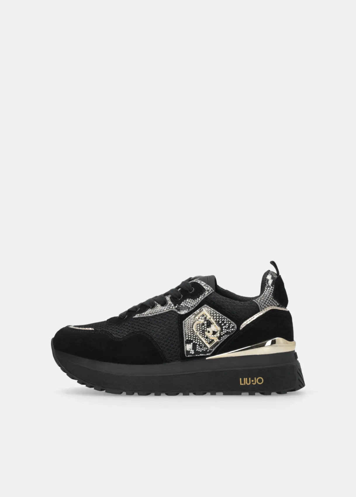 Liu Jo Sneakers à plateforme avec détails python|Femme Sneakers
