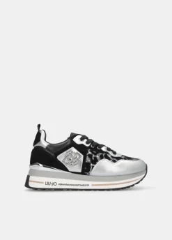 Liu Jo Sneakers à plateforme brillantes avec imprimé animalier|Femme Sneakers