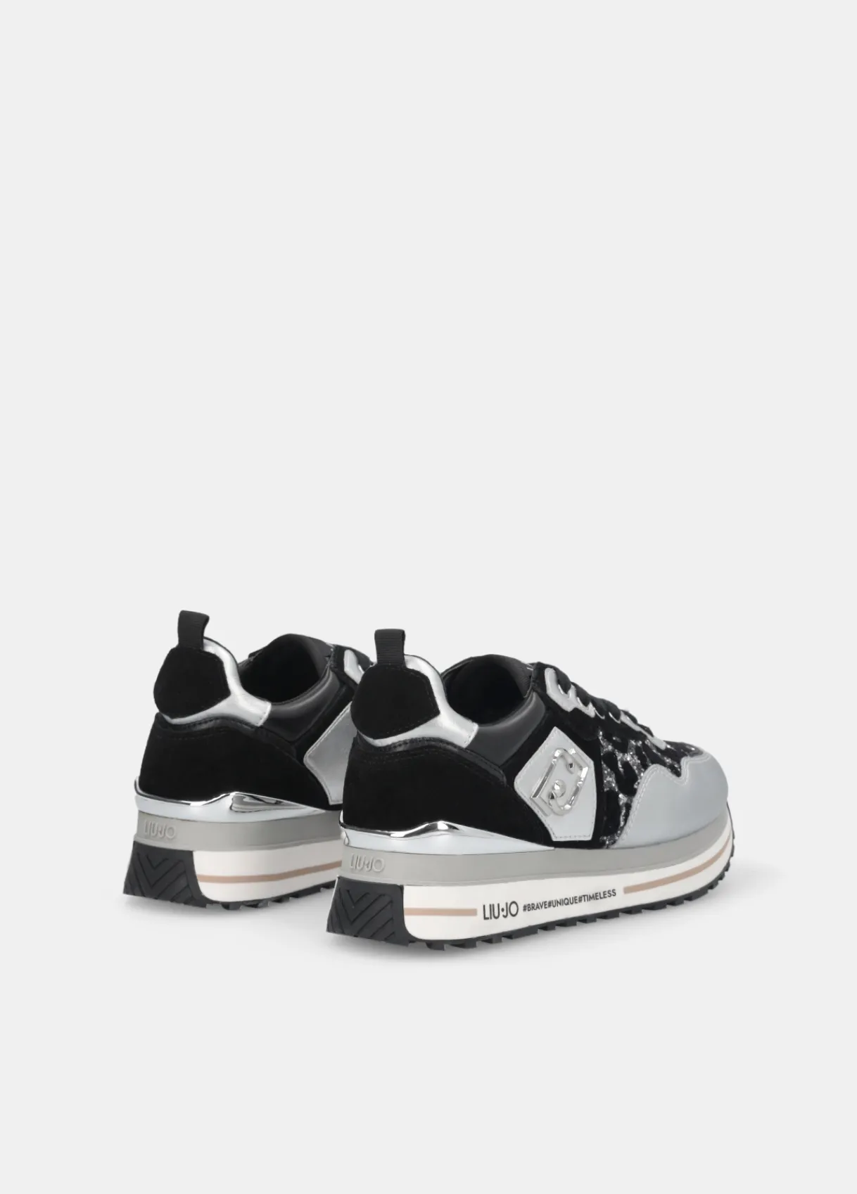 Liu Jo Sneakers à plateforme brillantes avec imprimé animalier|Femme Sneakers