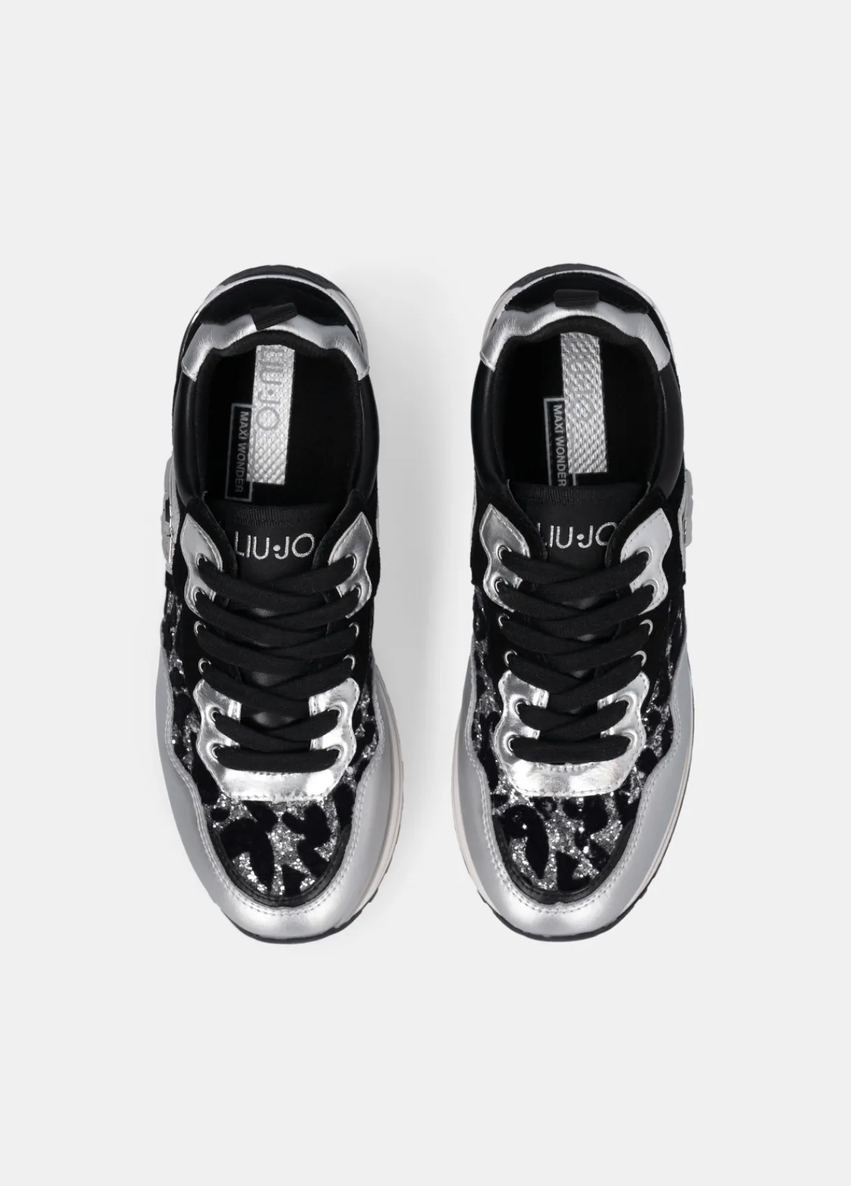 Liu Jo Sneakers à plateforme brillantes avec imprimé animalier|Femme Sneakers