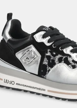 Liu Jo Sneakers à plateforme brillantes avec imprimé animalier|Femme Sneakers