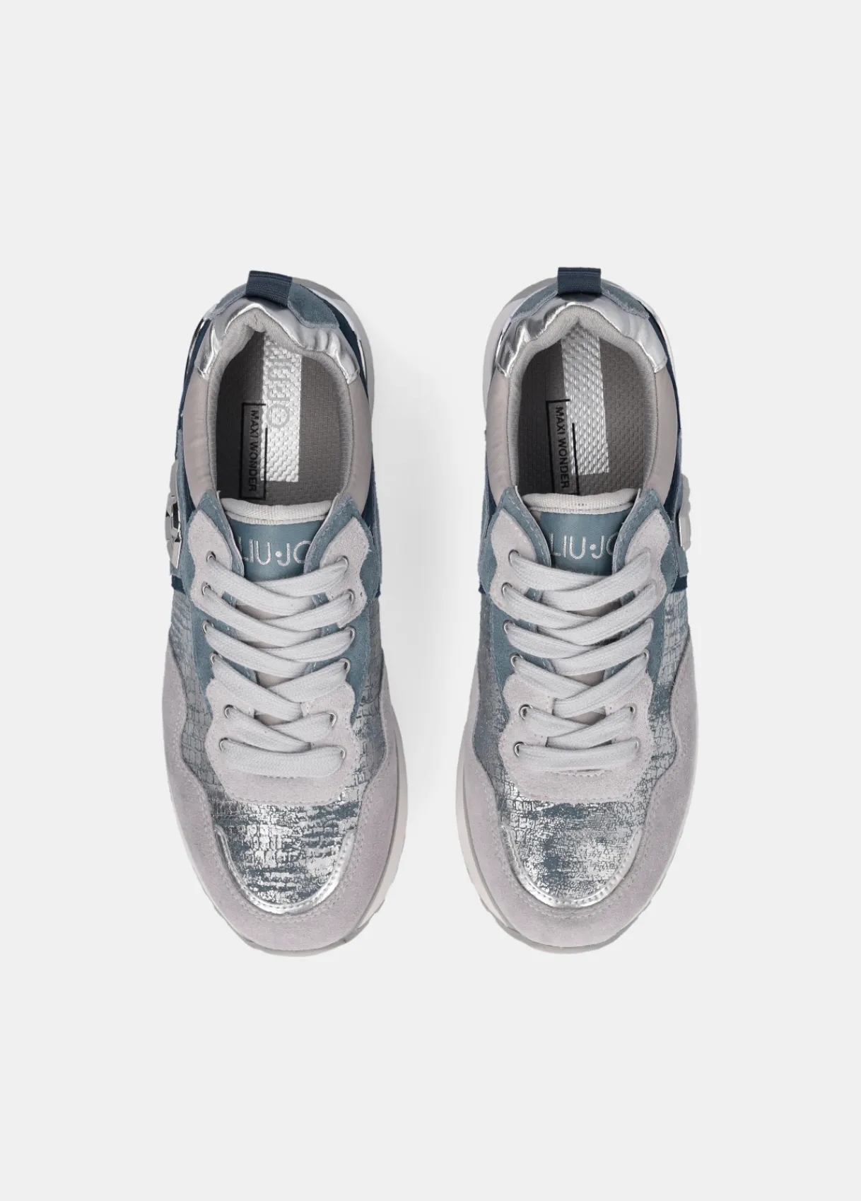 Liu Jo Sneakers à plateforme effet lamé|Femme Sneakers