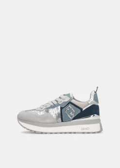 Liu Jo Sneakers à plateforme effet lamé|Femme Sneakers