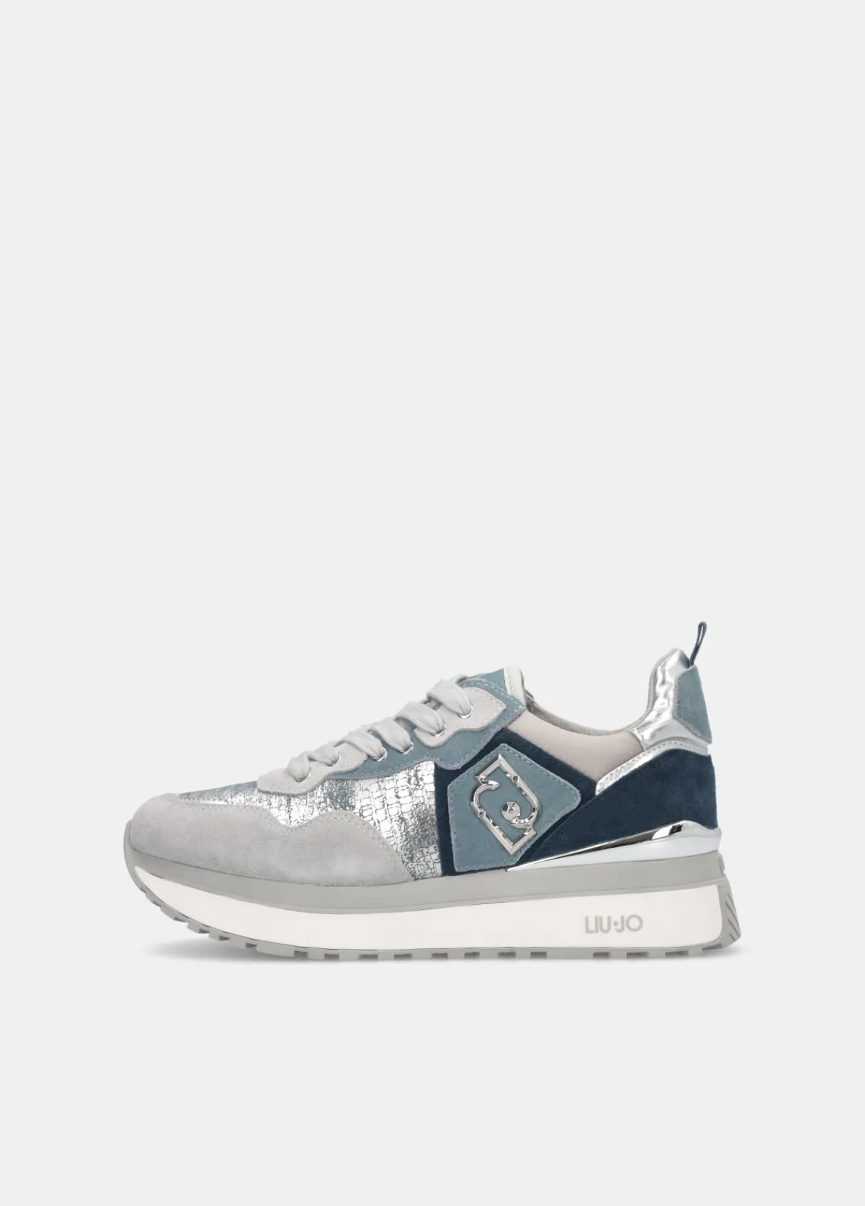 Liu Jo Sneakers à plateforme effet lamé|Femme Sneakers