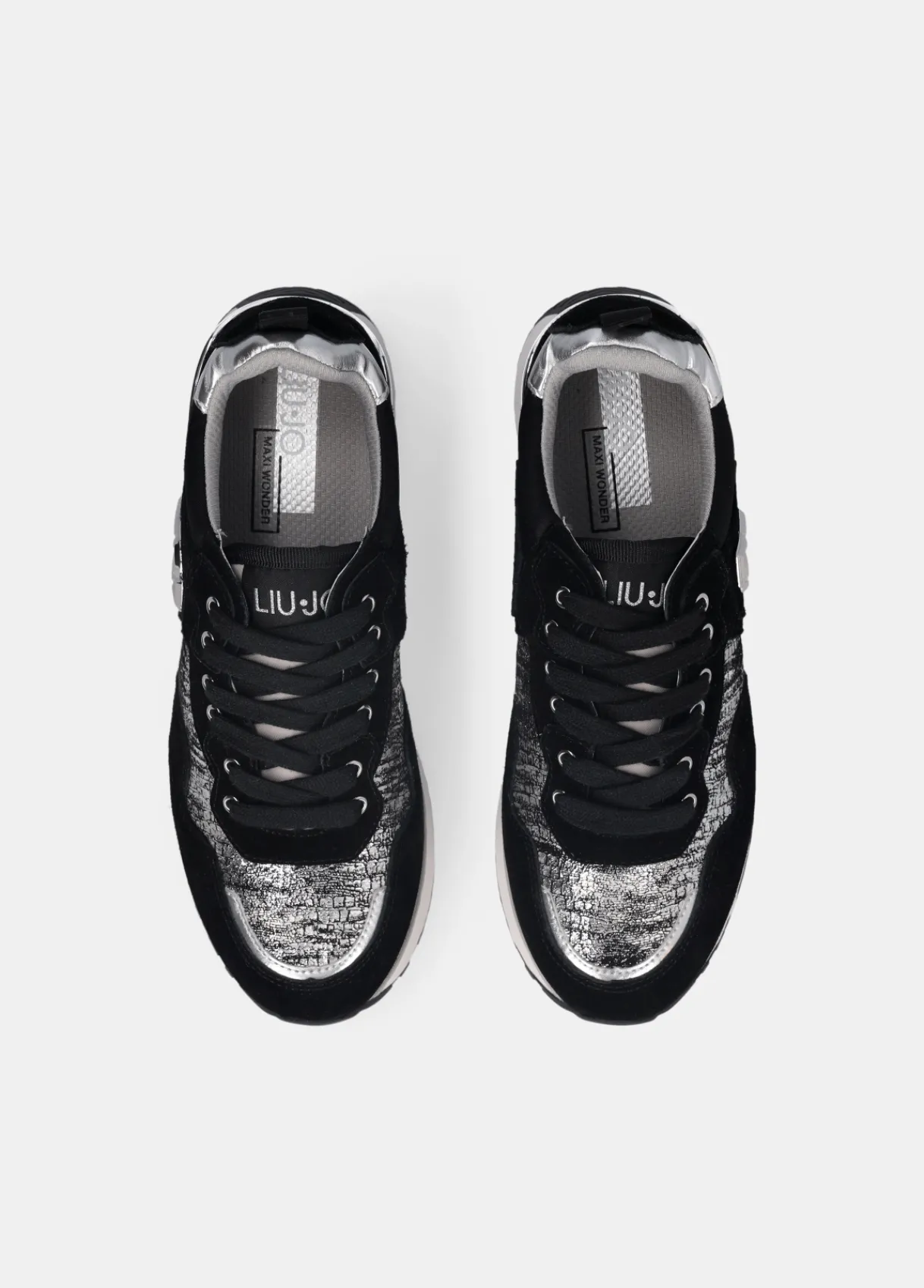 Liu Jo Sneakers à plateforme effet lamé|Femme Sneakers