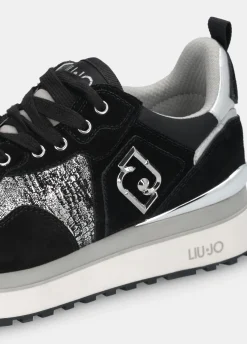 Liu Jo Sneakers à plateforme effet lamé|Femme Sneakers