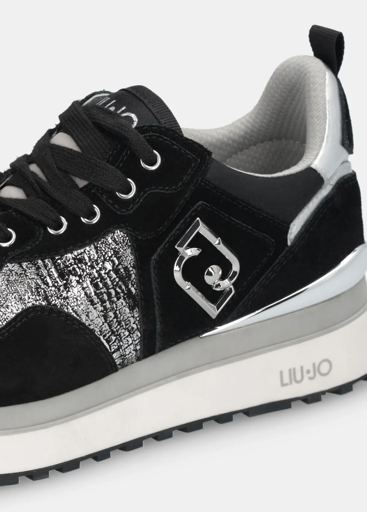 Liu Jo Sneakers à plateforme effet lamé|Femme Sneakers