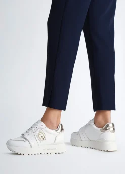 Liu Jo Sneakers à plateforme en cuir|Femme Sneakers