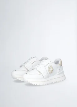 Liu Jo Sneakers à plateforme en cuir|Femme Sneakers