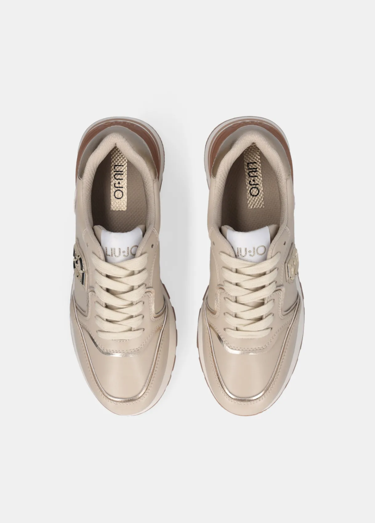 Liu Jo Sneakers à plateforme en cuir|Femme Sneakers