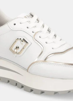 Liu Jo Sneakers à plateforme en cuir|Femme Sneakers