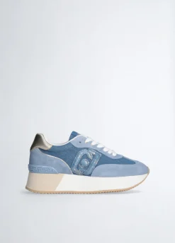 Liu Jo Sneakers à plateforme en denim|Femme Sneakers