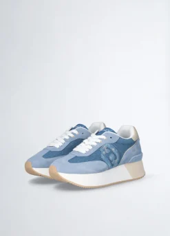 Liu Jo Sneakers à plateforme en denim|Femme Sneakers
