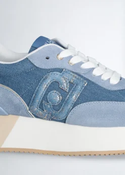 Liu Jo Sneakers à plateforme en denim|Femme Sneakers