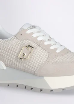Liu Jo Sneakers à plateforme en daim et maille filet|Femme Sneakers