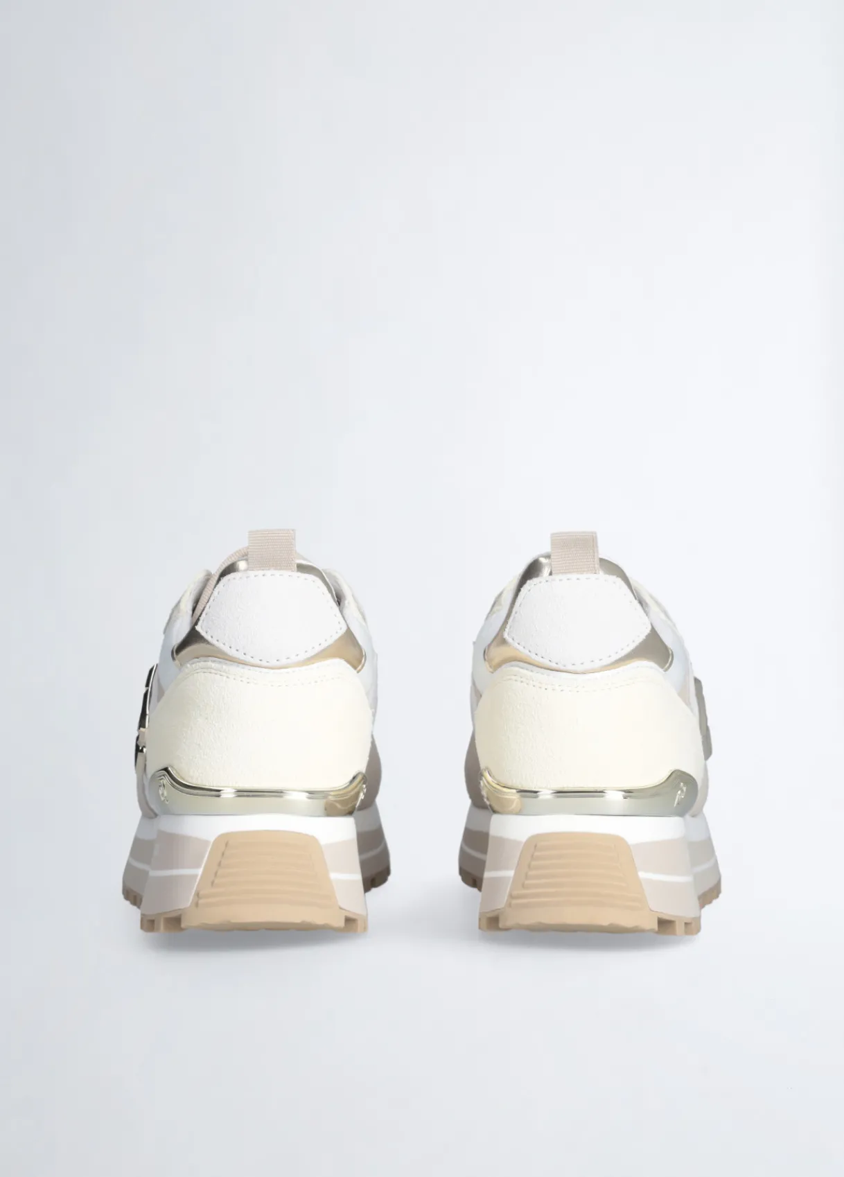 Liu Jo Sneakers à plateforme en daim et maille filet|Femme Sneakers