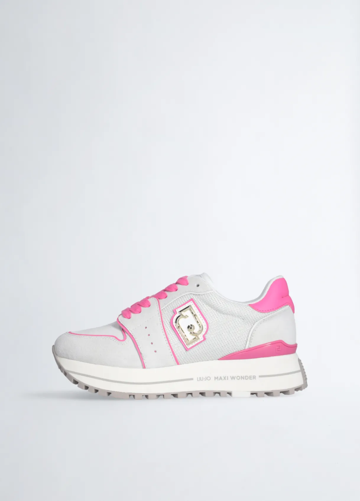 Liu Jo Sneakers à plateforme en daim et maille filet|Femme Sneakers