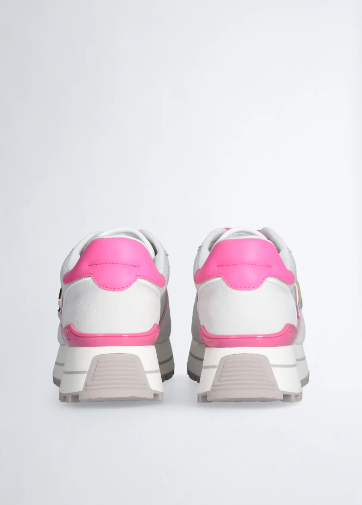 Liu Jo Sneakers à plateforme en daim et maille filet|Femme Sneakers