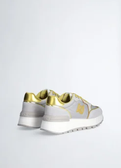 Liu Jo Sneakers à plateforme en daim et nylon|Femme Sneakers