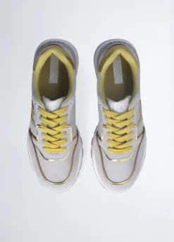 Liu Jo Sneakers à plateforme en daim et nylon|Femme Sneakers