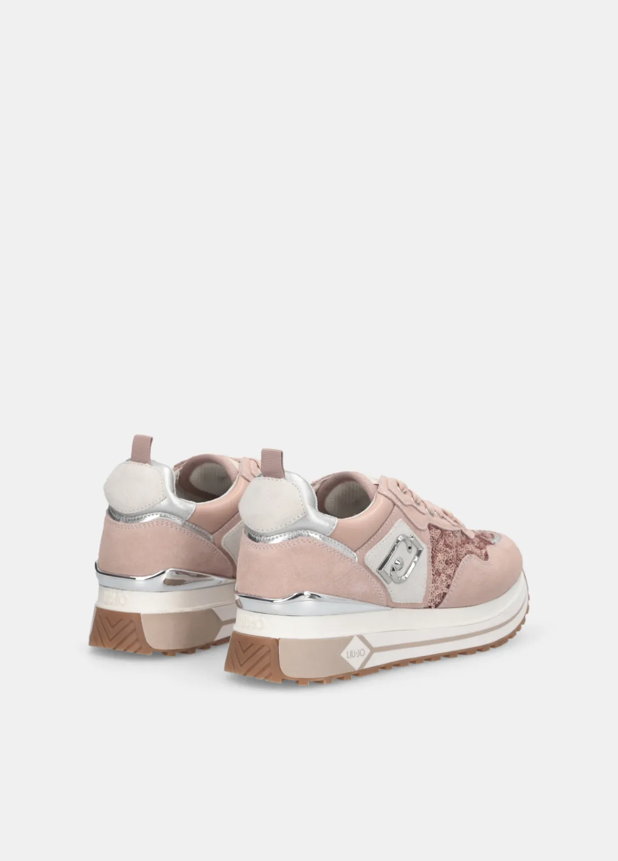 Liu Jo Sneakers à plateforme en paillettes|Femme Sneakers