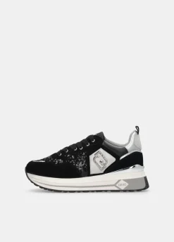 Liu Jo Sneakers à plateforme en paillettes|Femme Sneakers