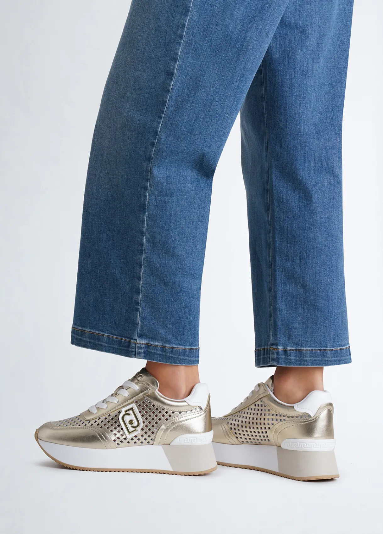 Liu Jo Sneakers à platefme perfées|Femme Sneakers