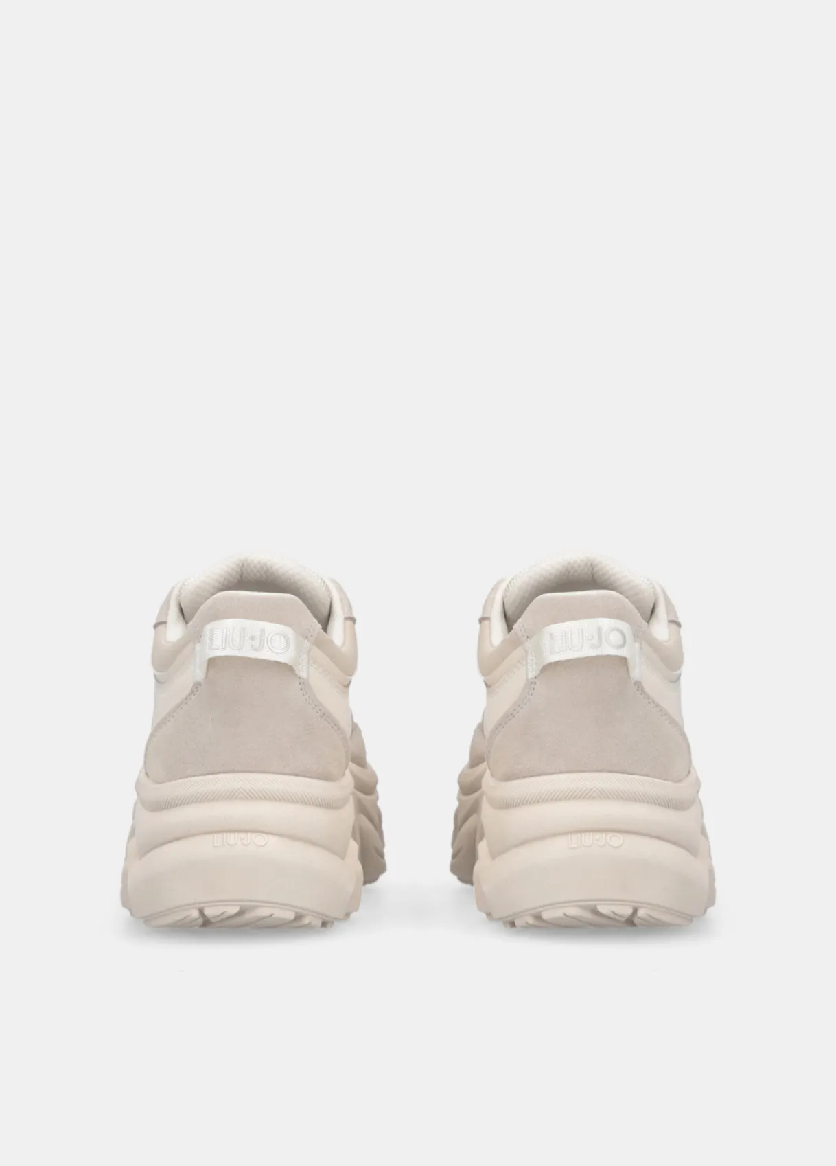 Liu Jo Sneakers à semelle épaisse en daim et en mesh|Femme Sneakers