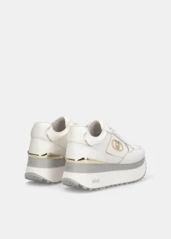 Liu Jo Sneakers à super plateforme en cuir|Femme Sneakers