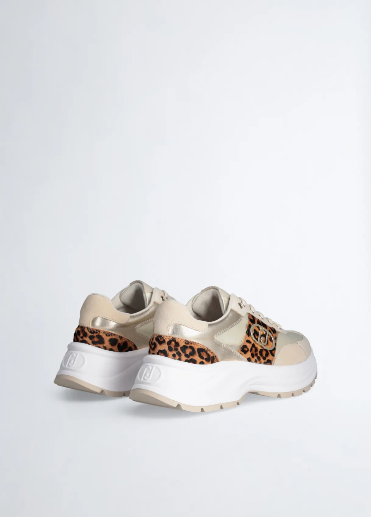 Liu Jo Sneakers avec détails en cuir de poulain|Femme Sneakers