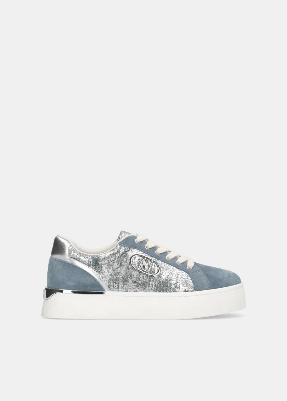 Liu Jo Sneakers avec effet craquelé lamé|Femme Sneakers