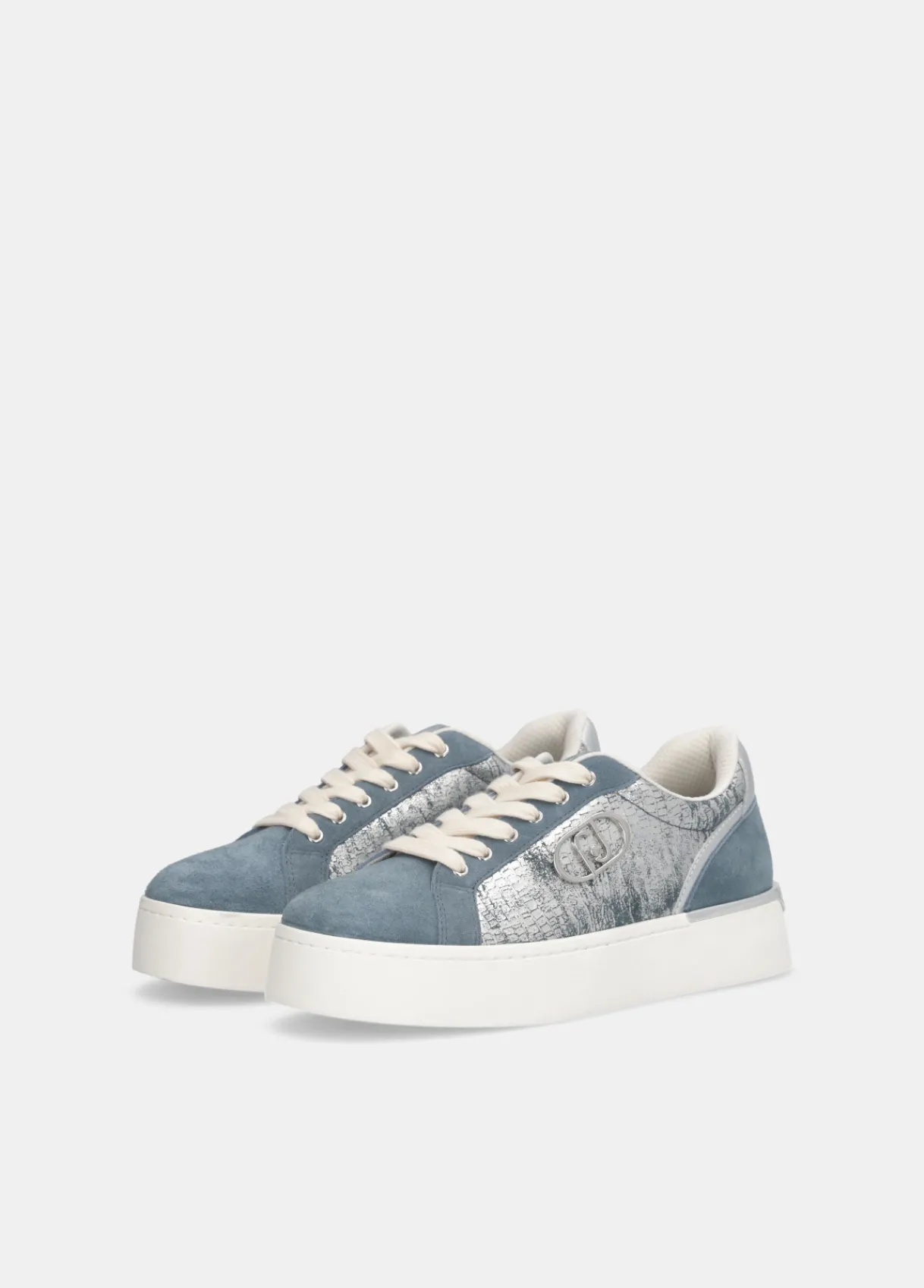 Liu Jo Sneakers avec effet craquelé lamé|Femme Sneakers