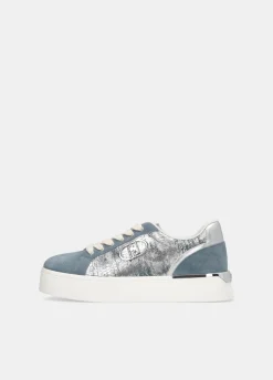 Liu Jo Sneakers avec effet craquelé lamé|Femme Sneakers
