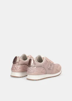 Liu Jo Sneakers avec glitters et mesh|Femme Sneakers