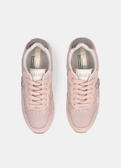Liu Jo Sneakers avec glitters et mesh|Femme Sneakers