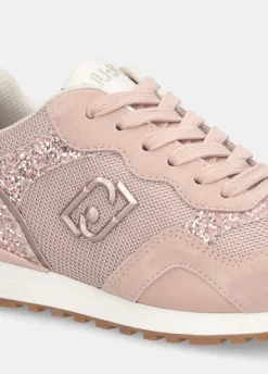Liu Jo Sneakers avec glitters et mesh|Femme Sneakers