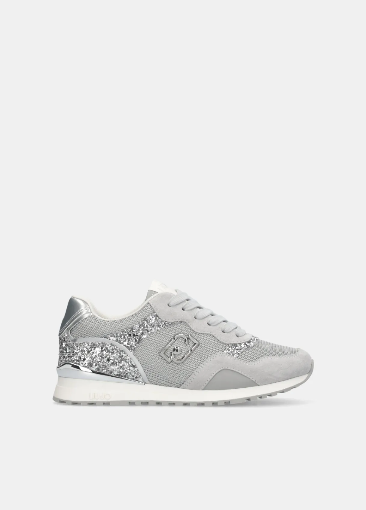 Liu Jo Sneakers avec glitters et mesh|Femme Sneakers