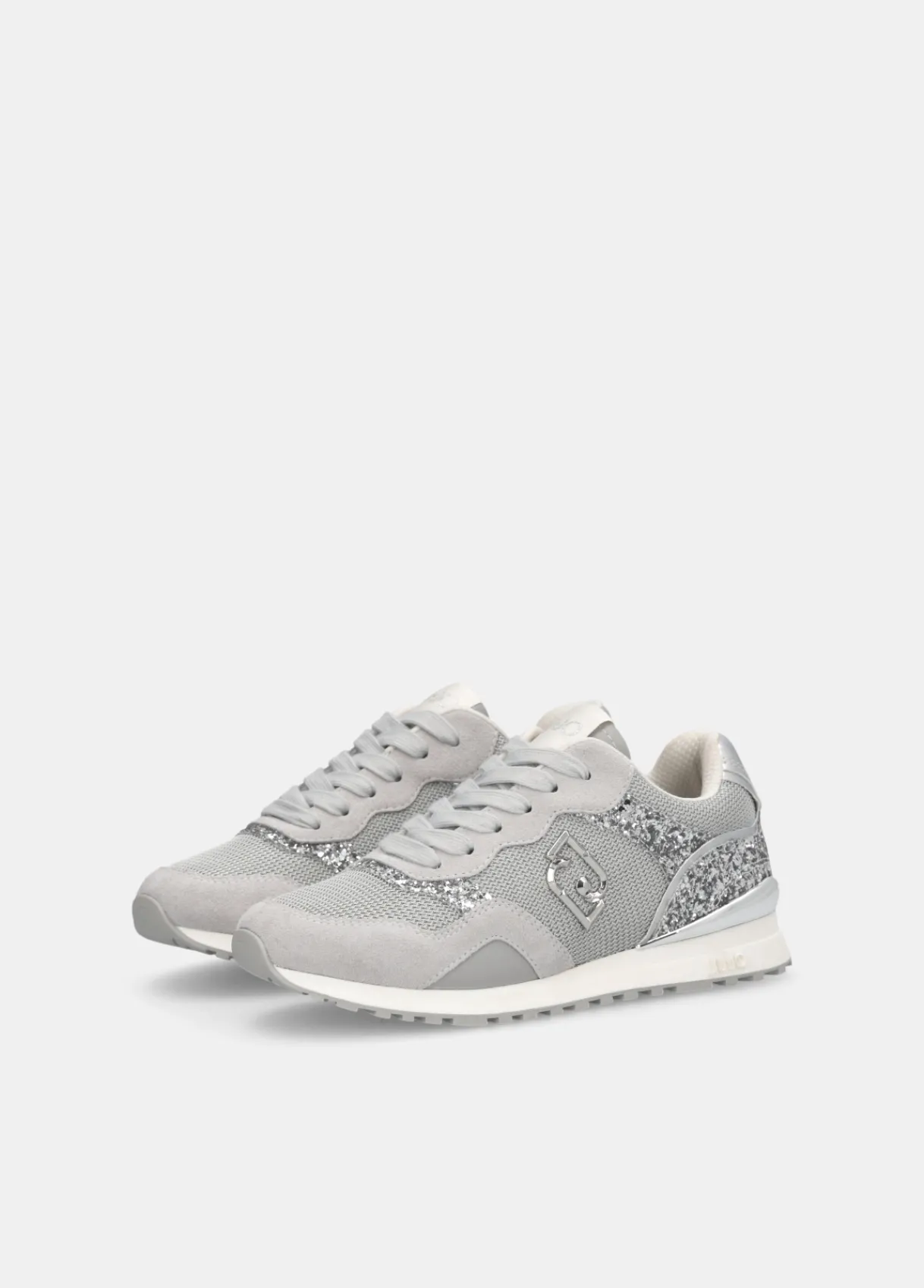 Liu Jo Sneakers avec glitters et mesh|Femme Sneakers