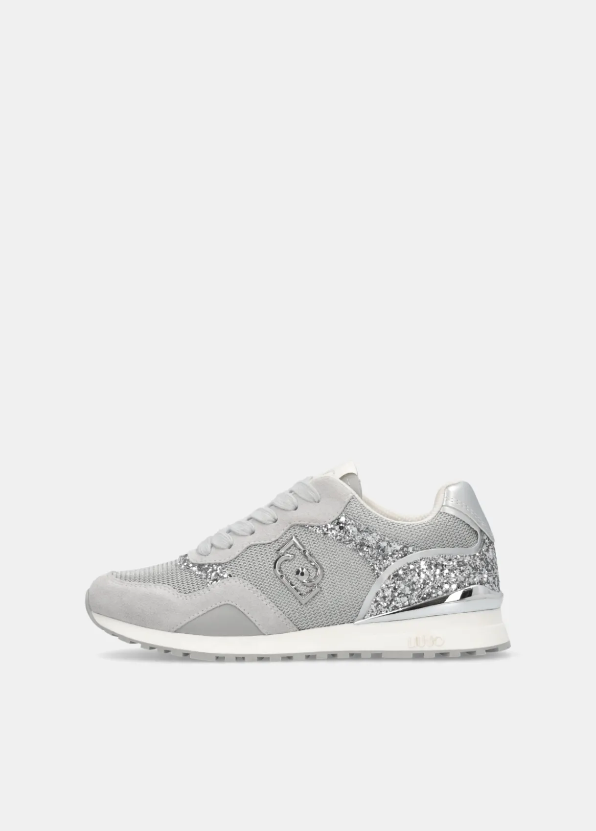 Liu Jo Sneakers avec glitters et mesh|Femme Sneakers