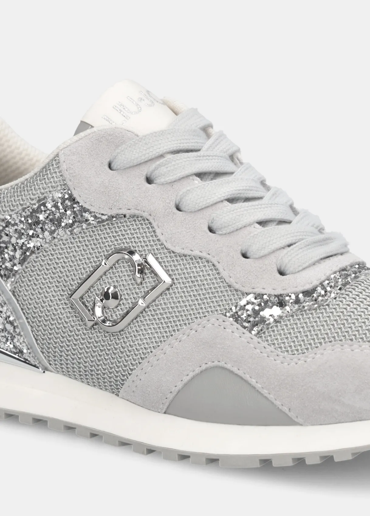 Liu Jo Sneakers avec glitters et mesh|Femme Sneakers