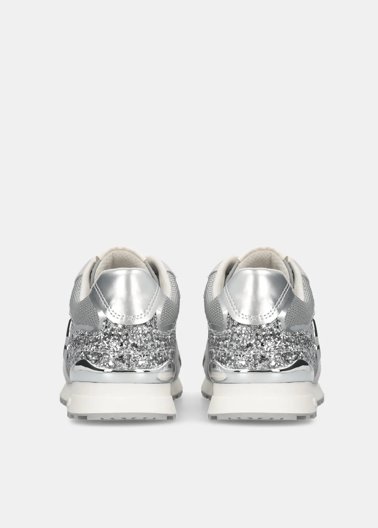 Liu Jo Sneakers avec glitters et mesh|Femme Sneakers