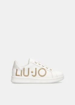 Liu Jo Sneakers avec maxi logo glittéré|Enfant Chaussures