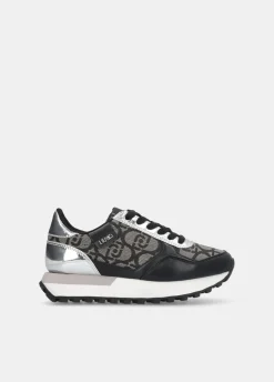 Liu Jo Sneakers avec monogramme jacquard|Femme Sneakers