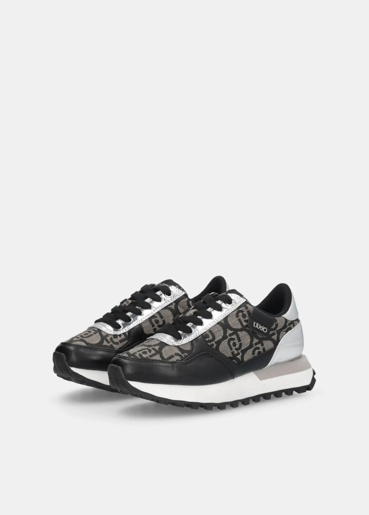 Liu Jo Sneakers avec monogramme jacquard|Femme Sneakers