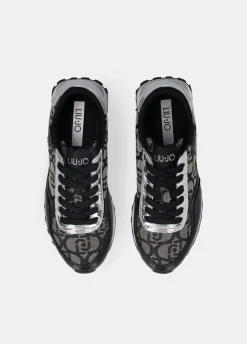 Liu Jo Sneakers avec monogramme jacquard|Femme Sneakers