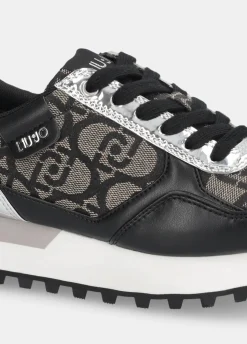 Liu Jo Sneakers avec monogramme jacquard|Femme Sneakers