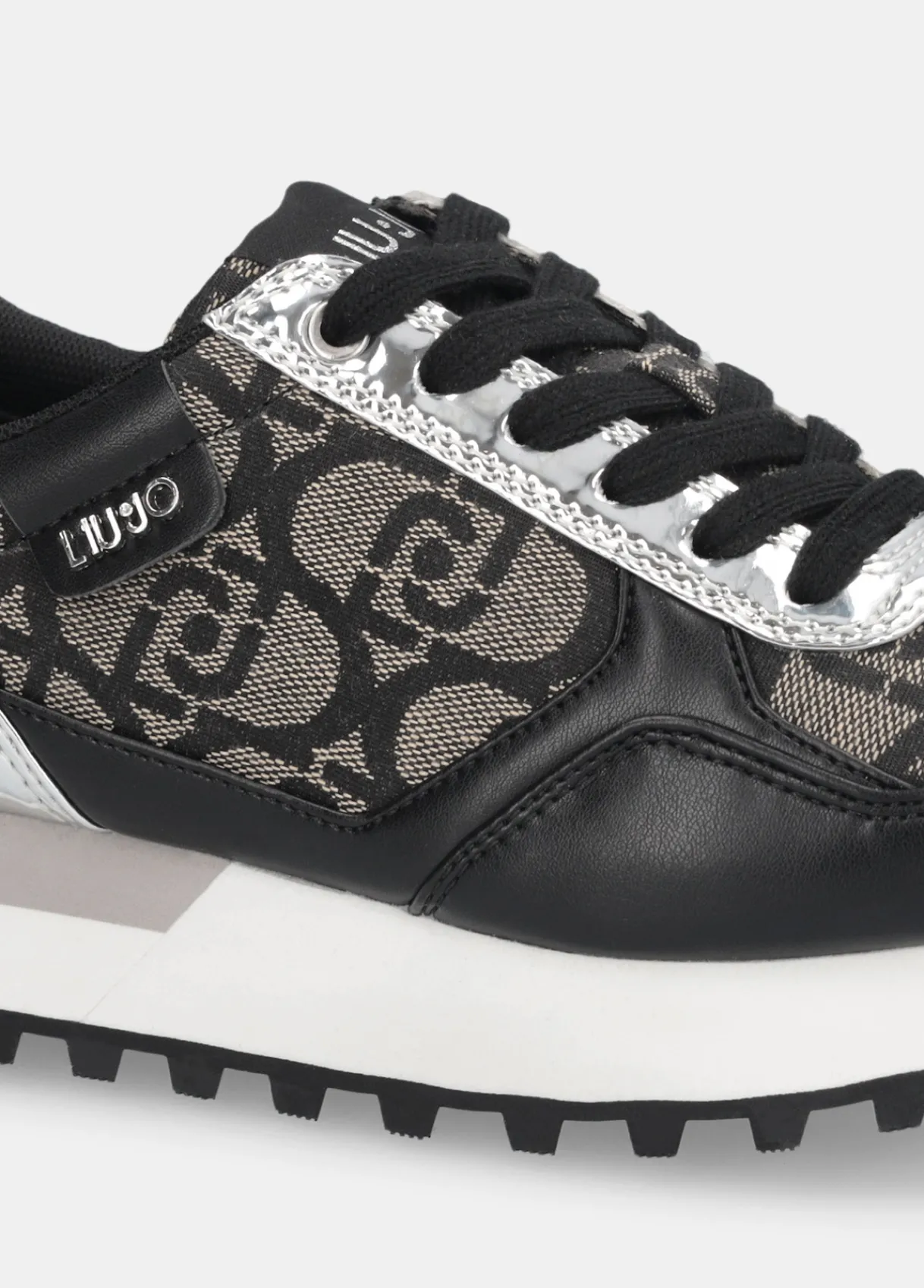 Liu Jo Sneakers avec monogramme jacquard|Femme Sneakers