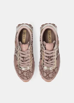 Liu Jo Sneakers avec monogramme jacquard|Femme Sneakers