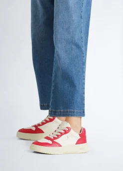 Liu Jo Sneakers bicolores en cuir|Femme Sneakers